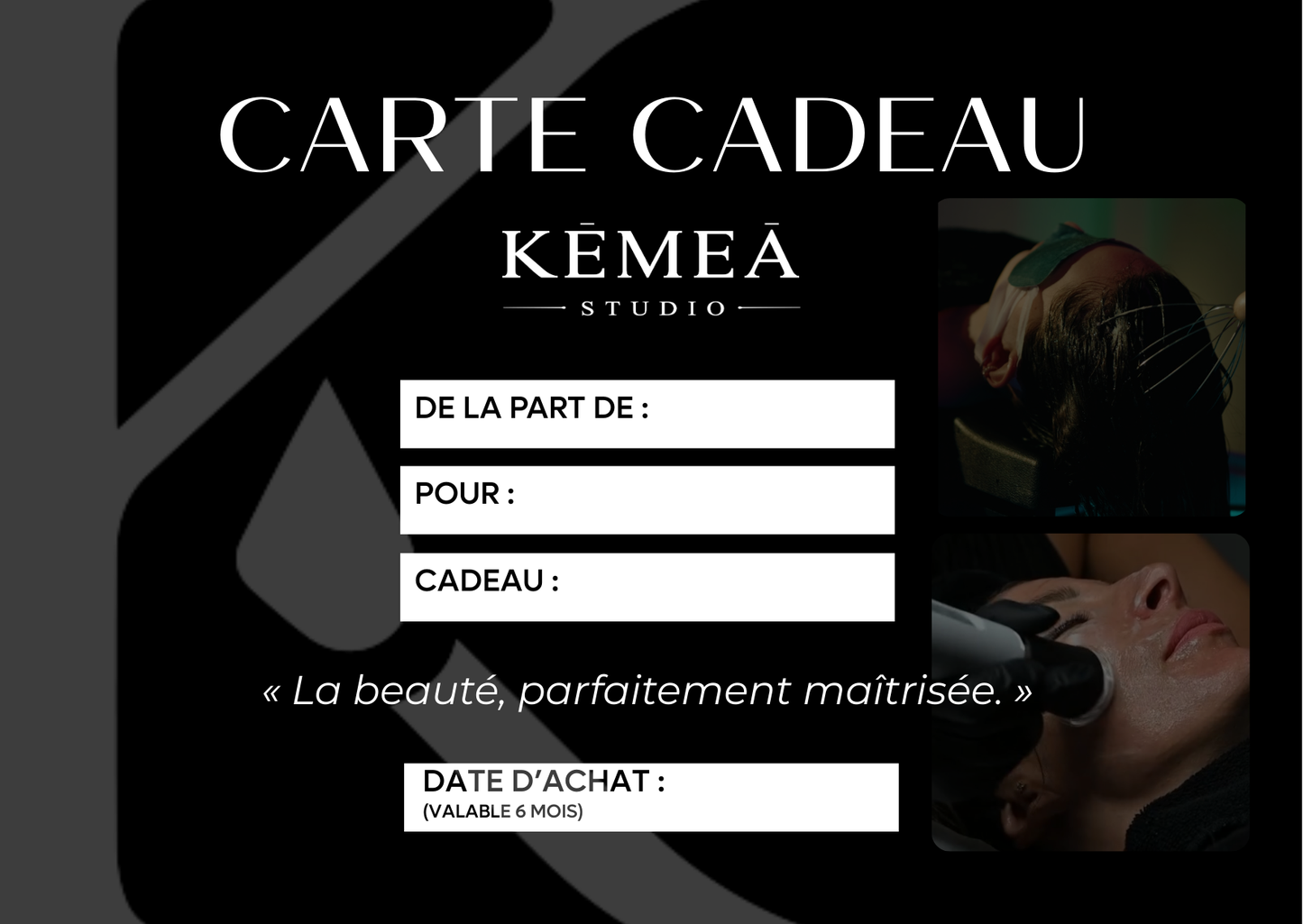 Carte cadeau Kemea Studio Andrézieux