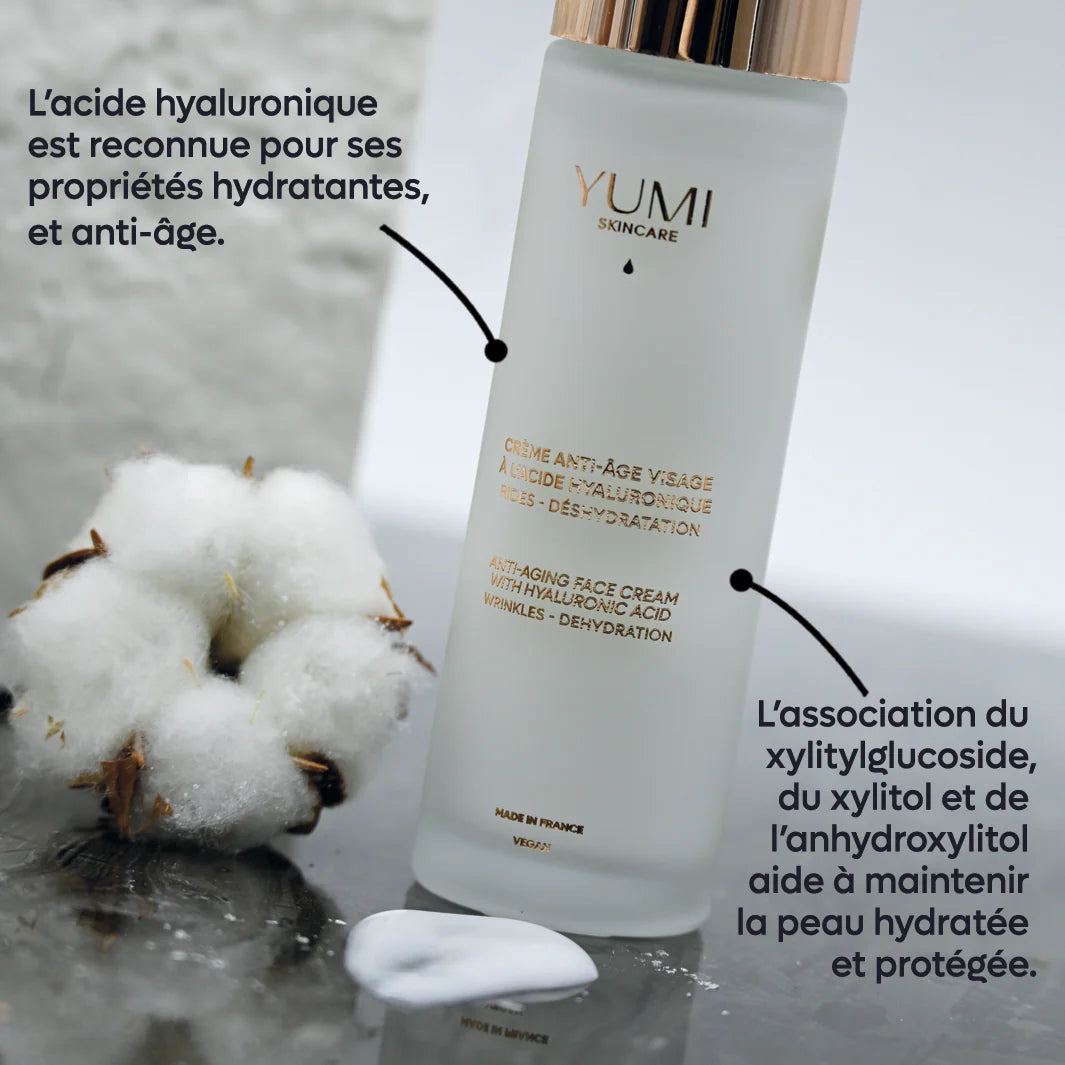 Crème anti-âge à l’acide hyaluronique