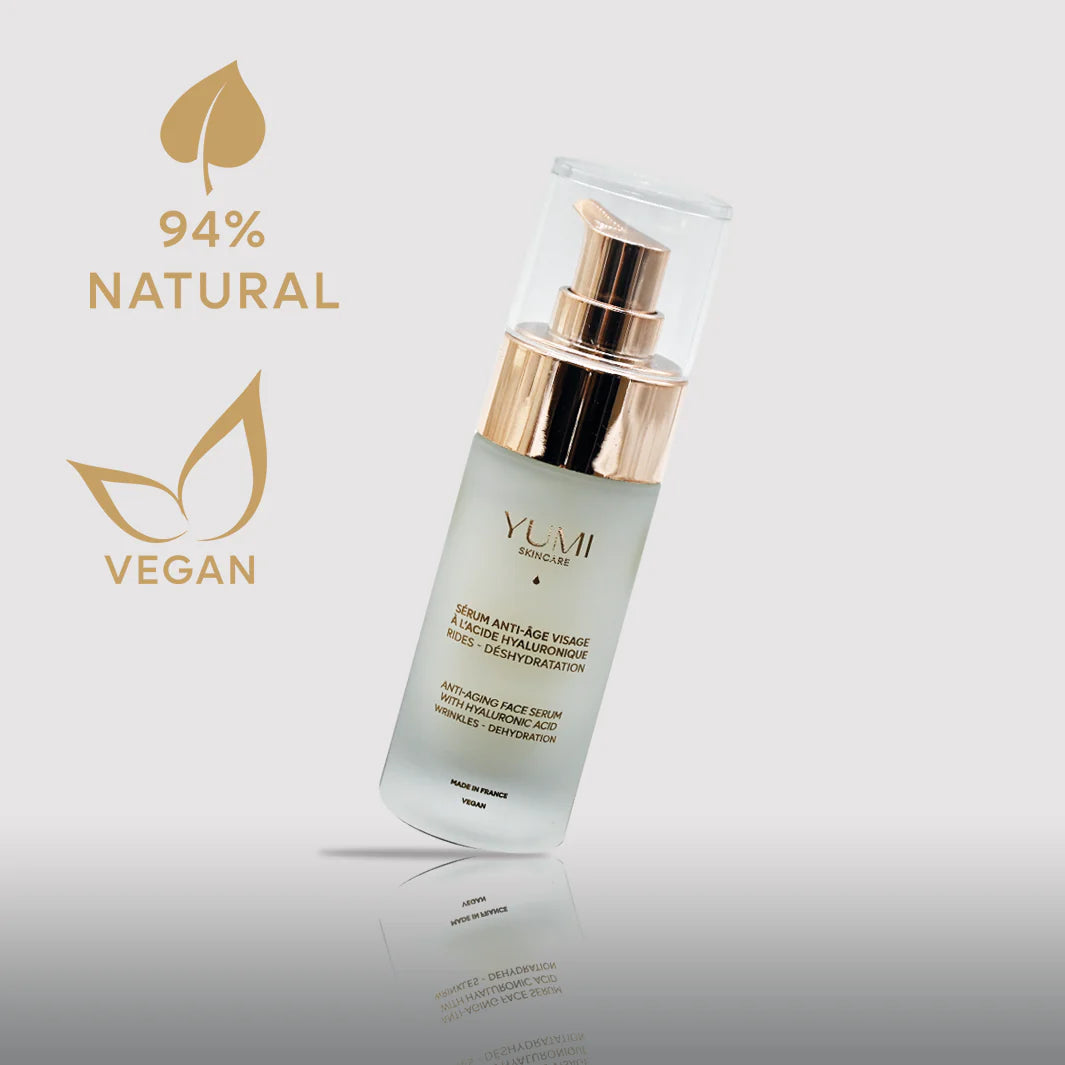 Sérum anti-âge visage à l’acide hyaluronique - 30 ml
