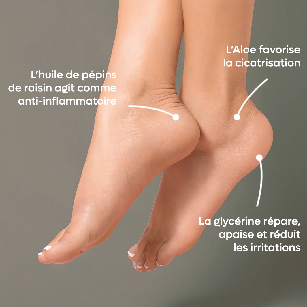 Crème pieds anti-crevasses - Réparatrice & apaisante - 50 ml